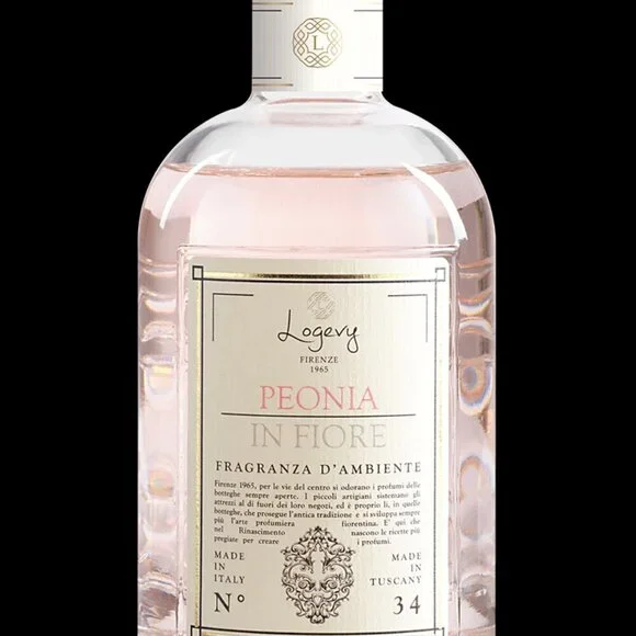 NWT Logevy Firenze 1965 Peonia in Fiore Diffuser 500ml + Sticks – New & Boxed - Picture 3 of 4